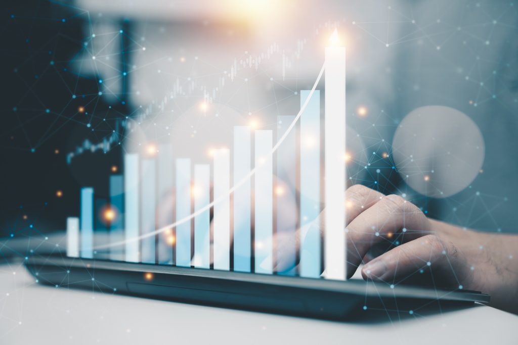 Business and Finance analytics concept